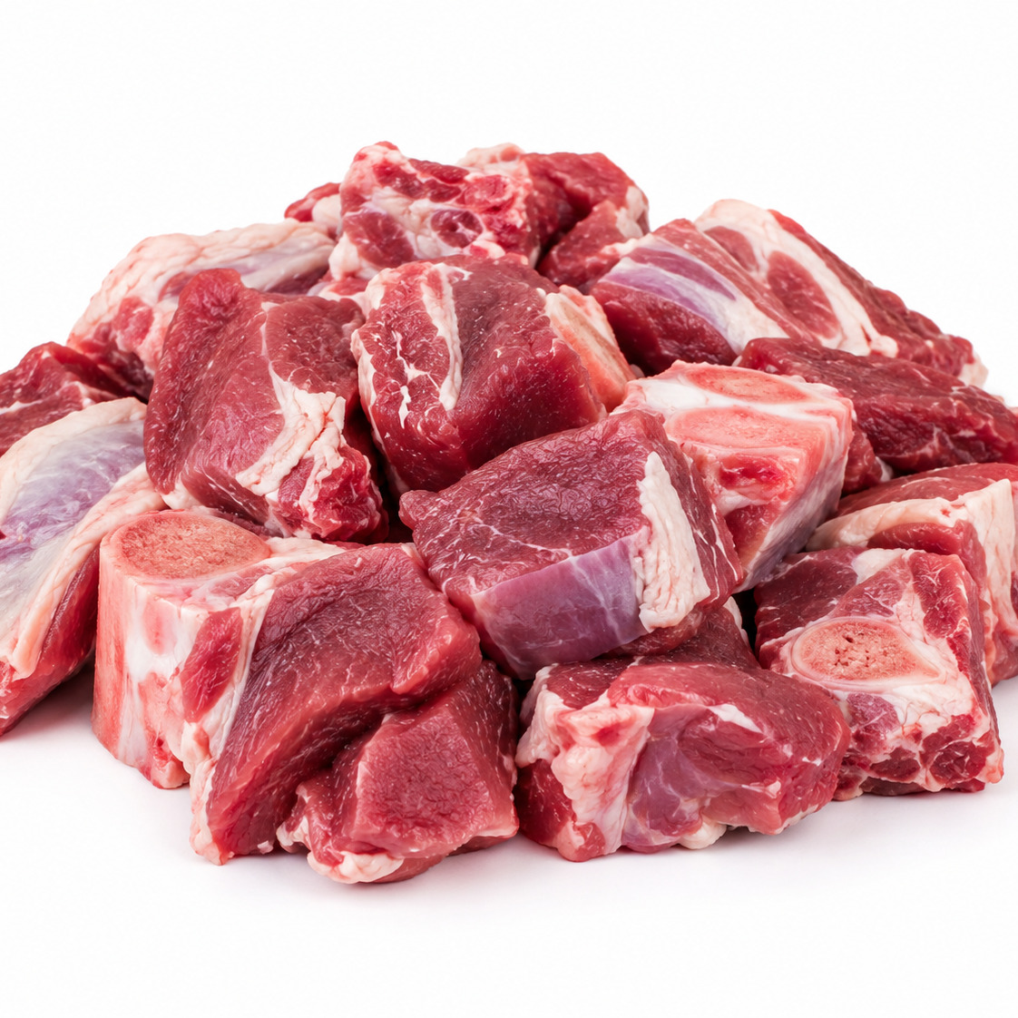 Fresh Goat Meat (Bone-In Cut Pieces)